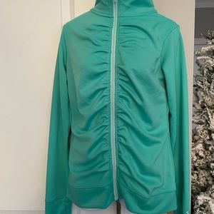 New girls 14/16 full zip sweater champion